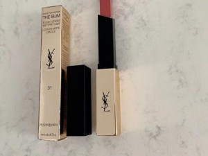 YSL 蜜桃色金条，高级感拉满的纯欲天花板