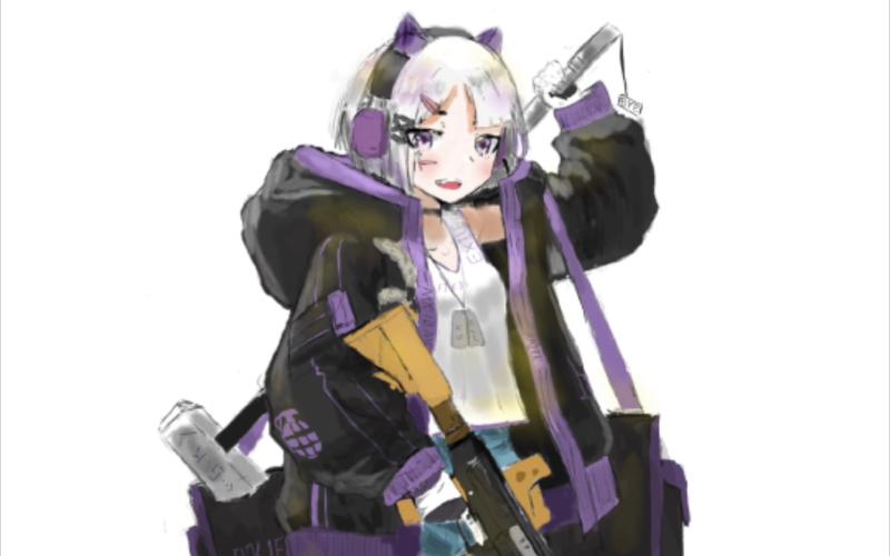 mk18cqbr——少女前线中的精英战术人形