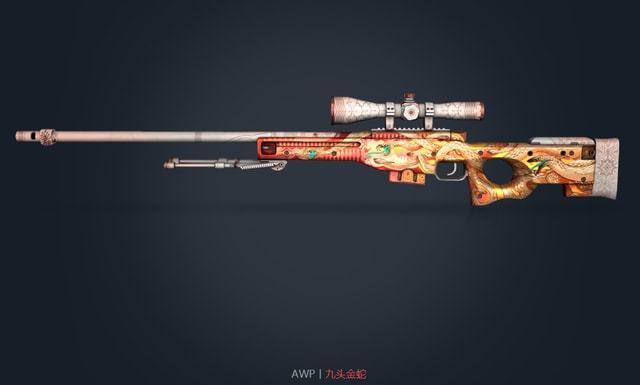 csgo 大姐姐 awp 皮肤——机械工业，科技美学的完美融合