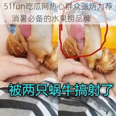 51fun吃瓜网热心群众张炳力荐，消暑必备的水果捞品牌