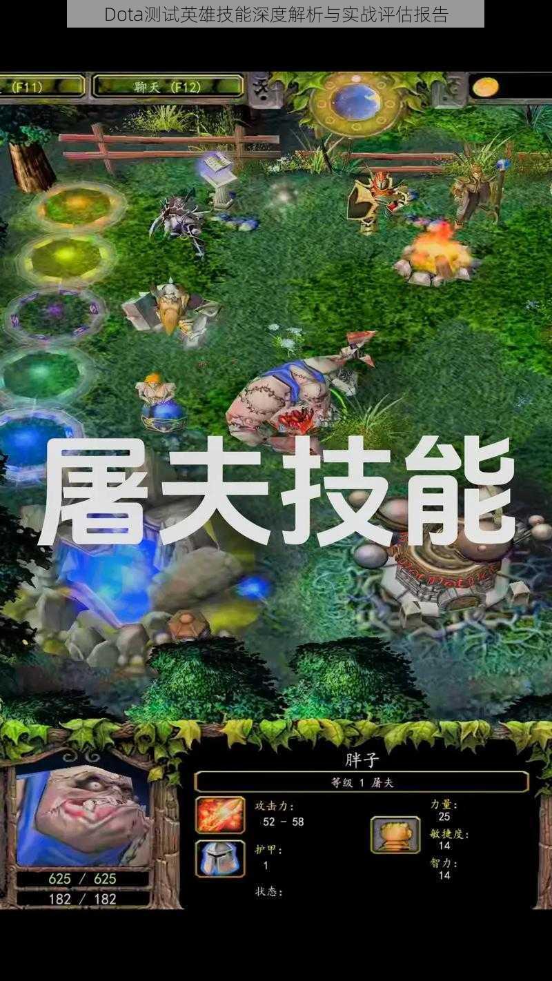 Dota测试英雄技能深度解析与实战评估报告